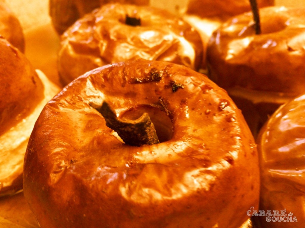 maçãs no forno